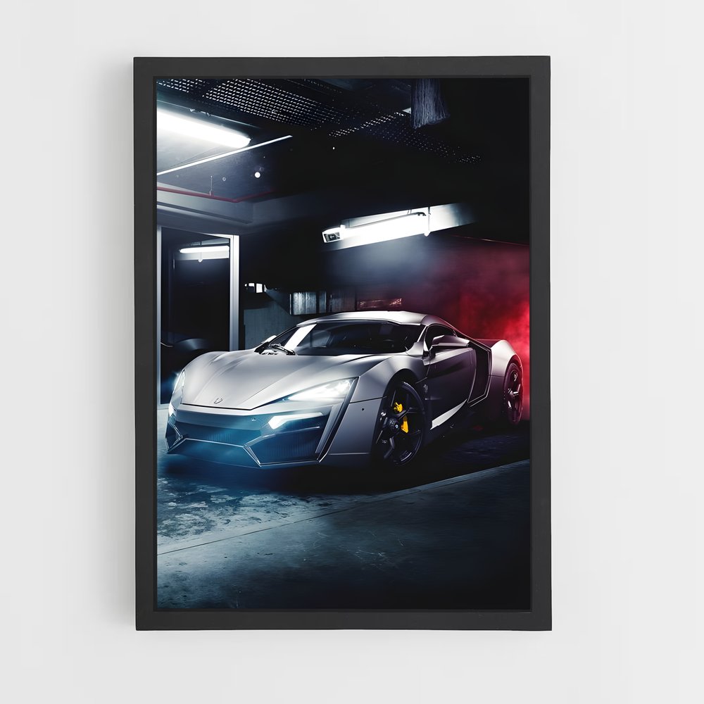 Poster magnifique Lykan Hypersport – affiche W Motors (vue 2)